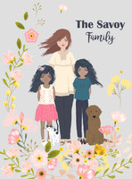 Savoy Family Illustration